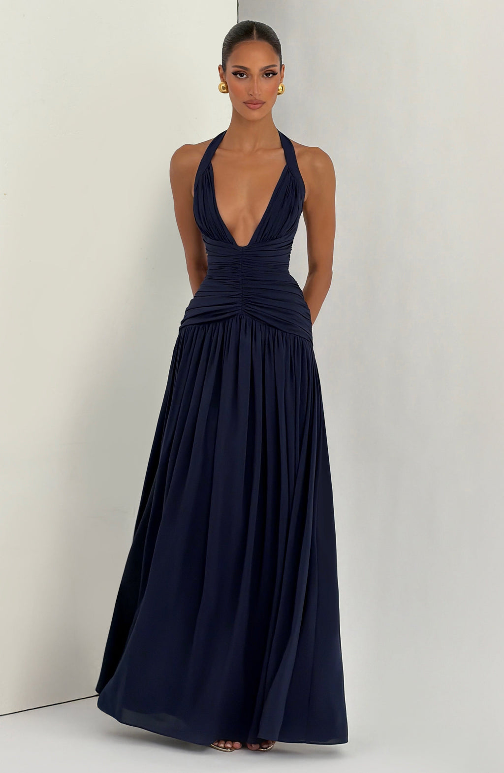 Alessia Maxi Dress - Navy