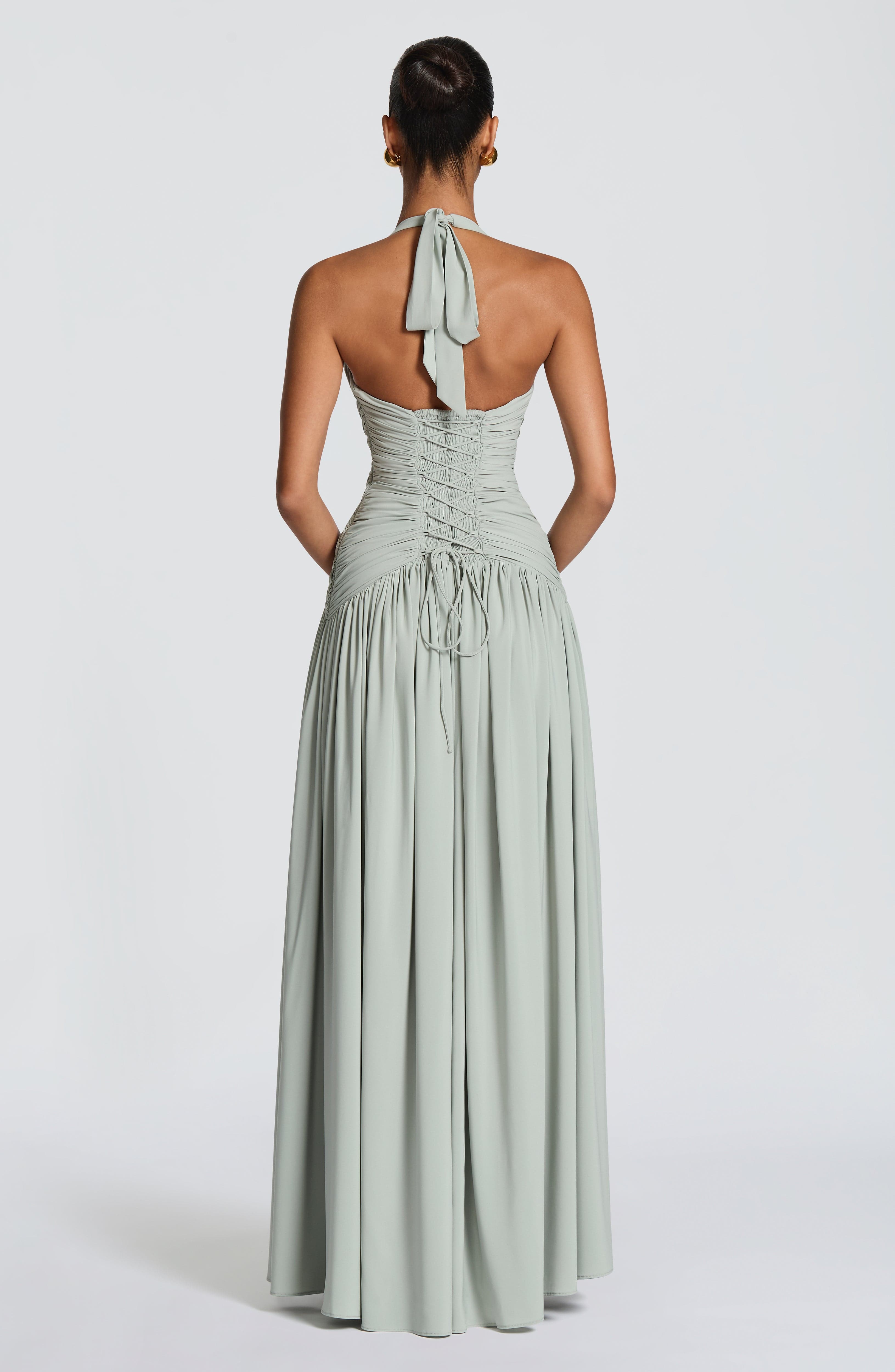 Alessia Maxi Dress - Sage