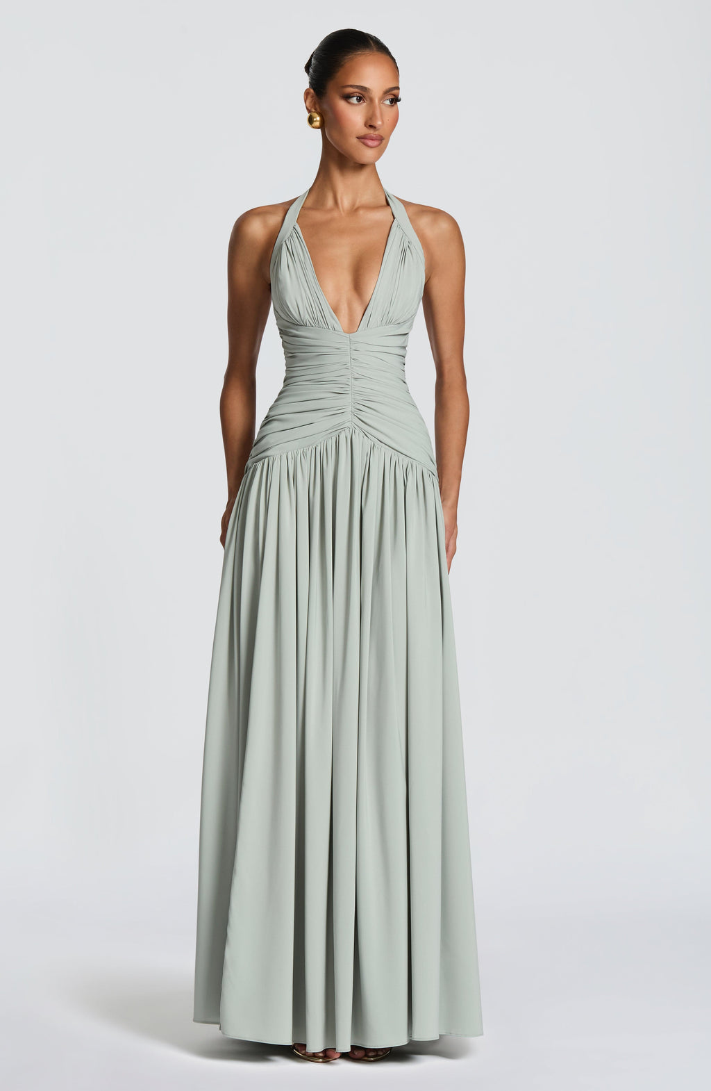 Alessia Maxi Dress - Sage