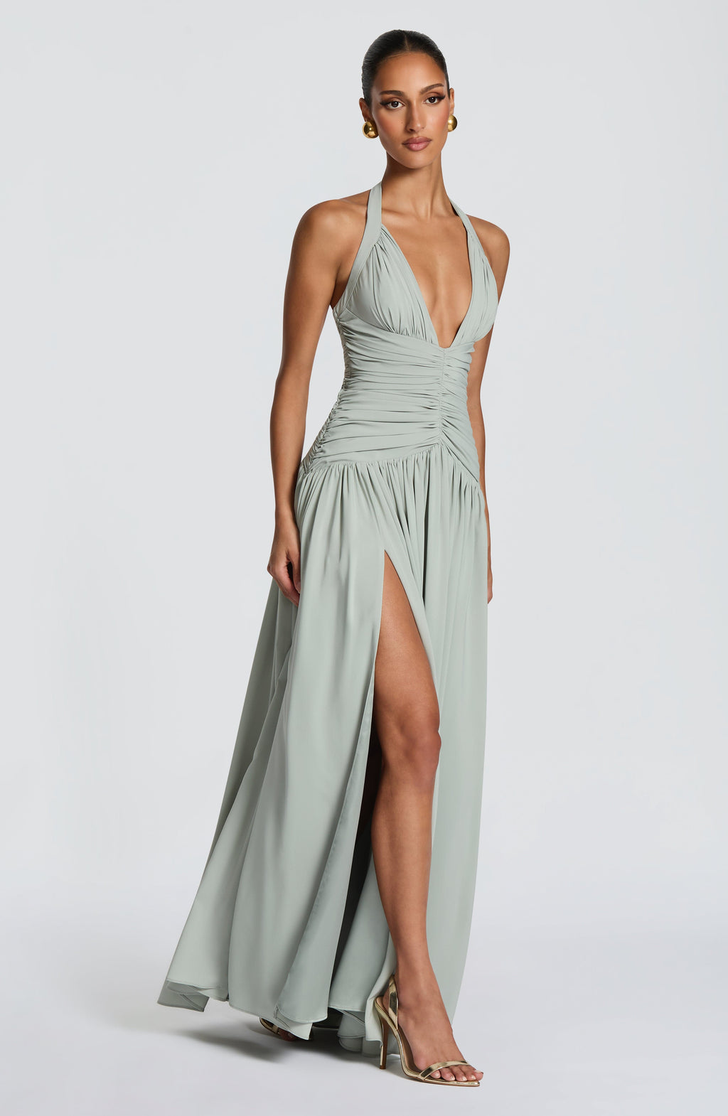 Alessia Maxi Dress - Sage