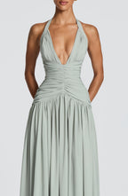 Alessia Maxi Dress - Sage