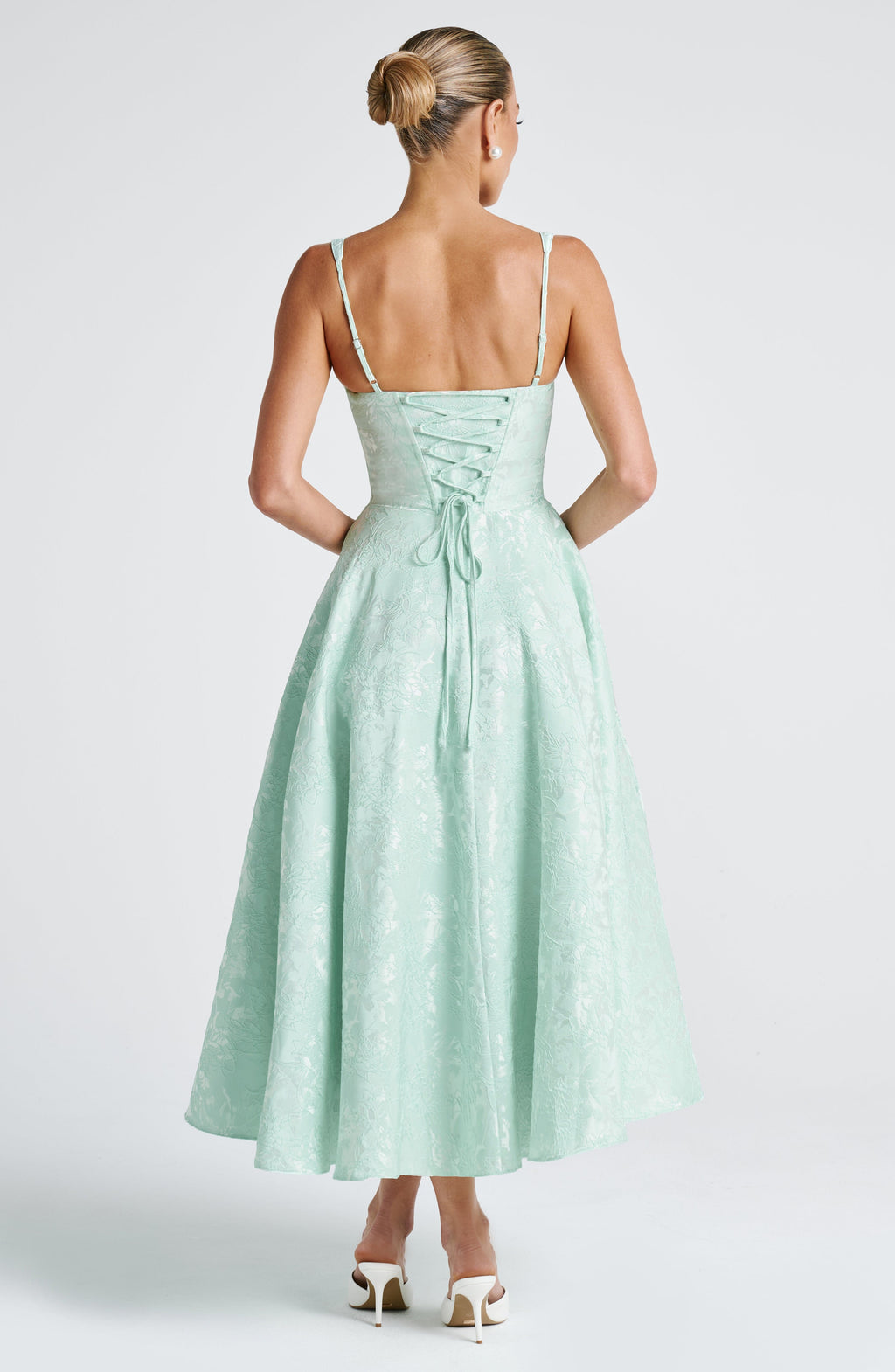 Olivia Midi Dress - Mint