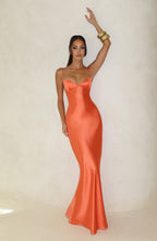 Natalie Maxi Dress - Burnt Orange