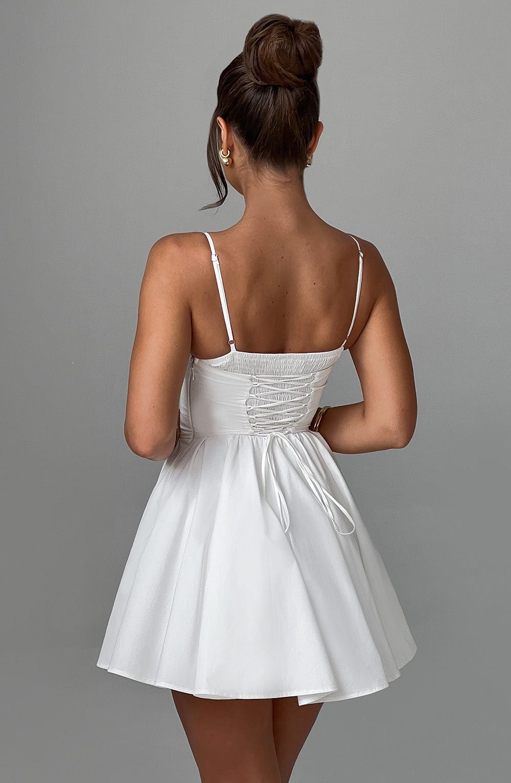 Charlotte Mini Dress - Ivory