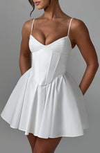 Charlotte Mini Dress - Ivory