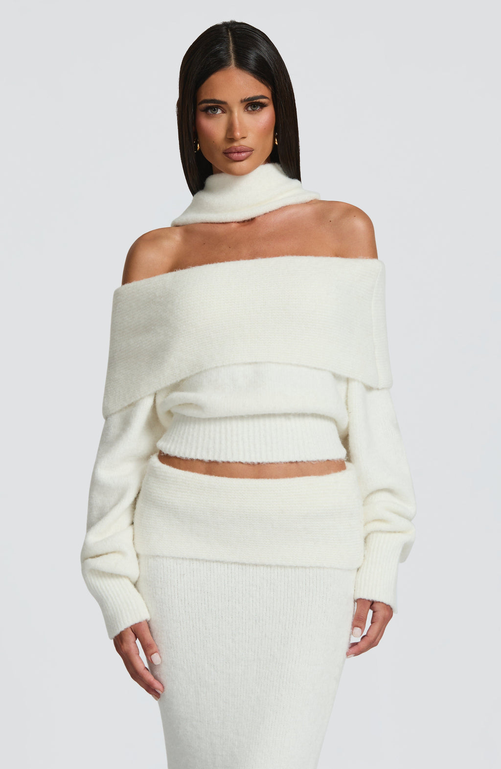 Adele Maxi Skirt - Ivory