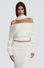 Adele Maxi Skirt - Ivory