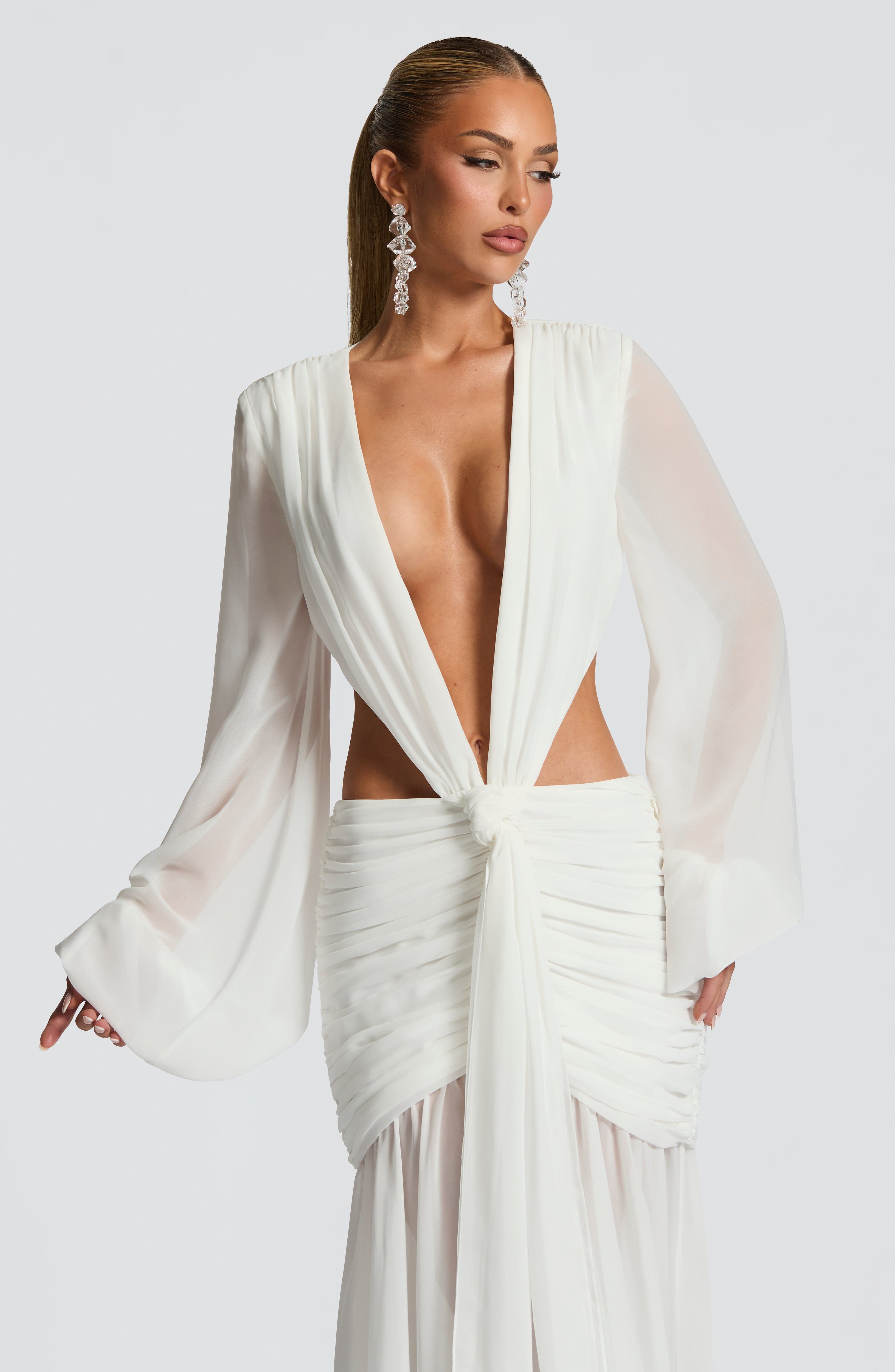 Bella Maxi Dress - Ivory