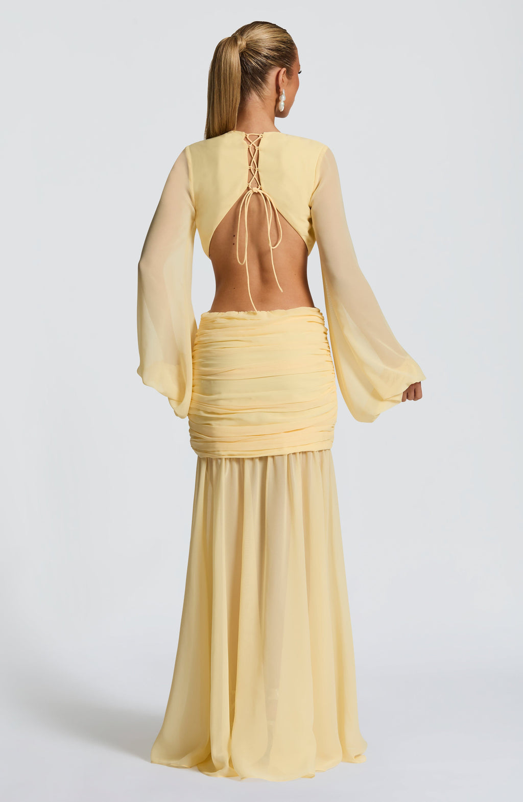 Bella Maxi Dress - Lemon