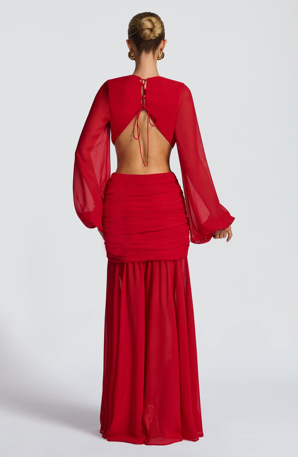Bella Maxi Dress - Red