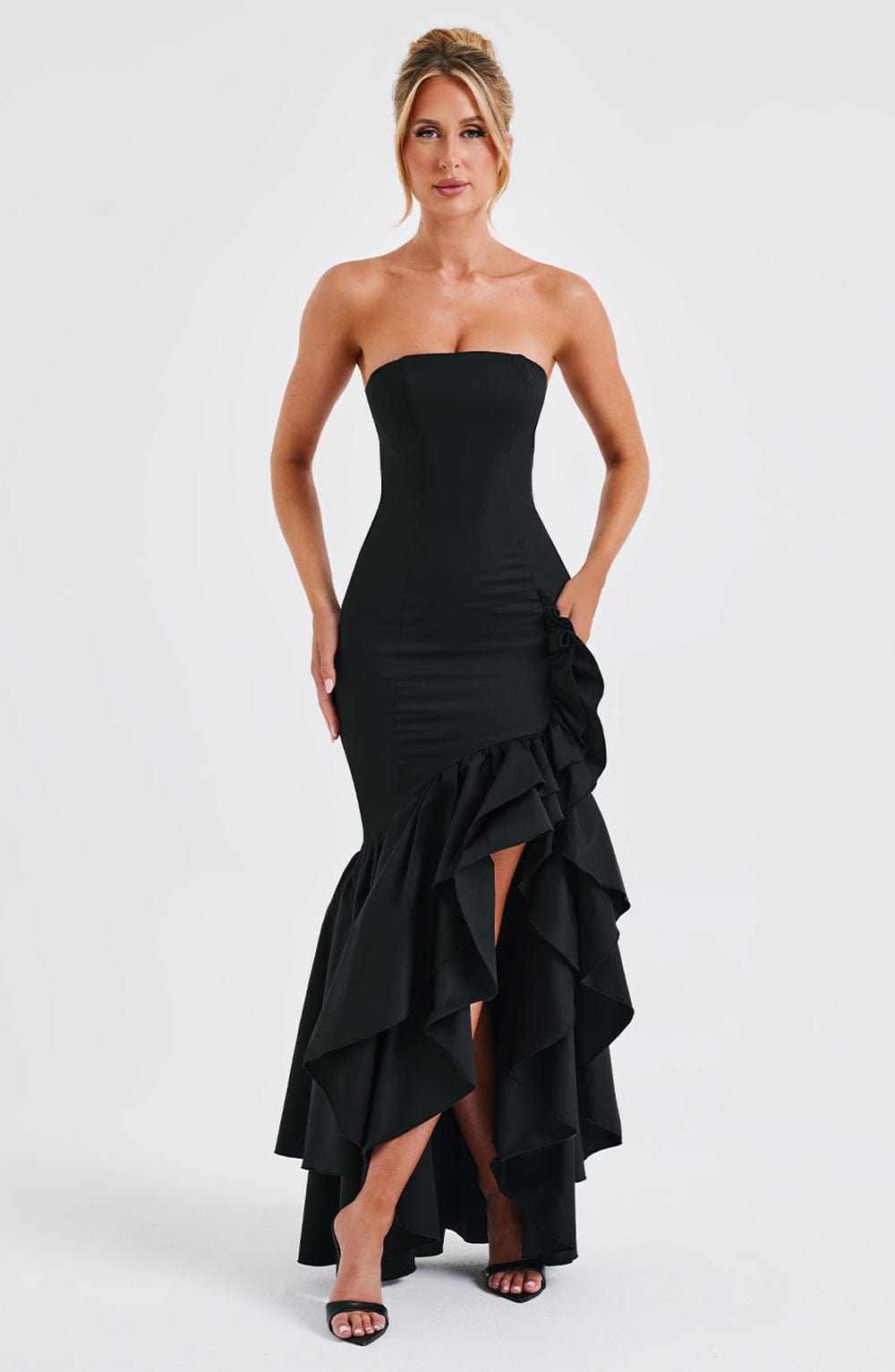 Savannah Maxi Dress - Black