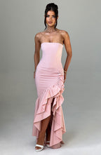 Savannah Maxi Dress - Blush
