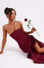Savannah Maxi Dress - Burgundy