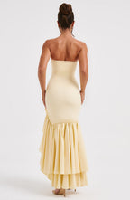 Savannah Maxi Dress - Lemon