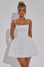 Olivia Mini Dress - Ivory