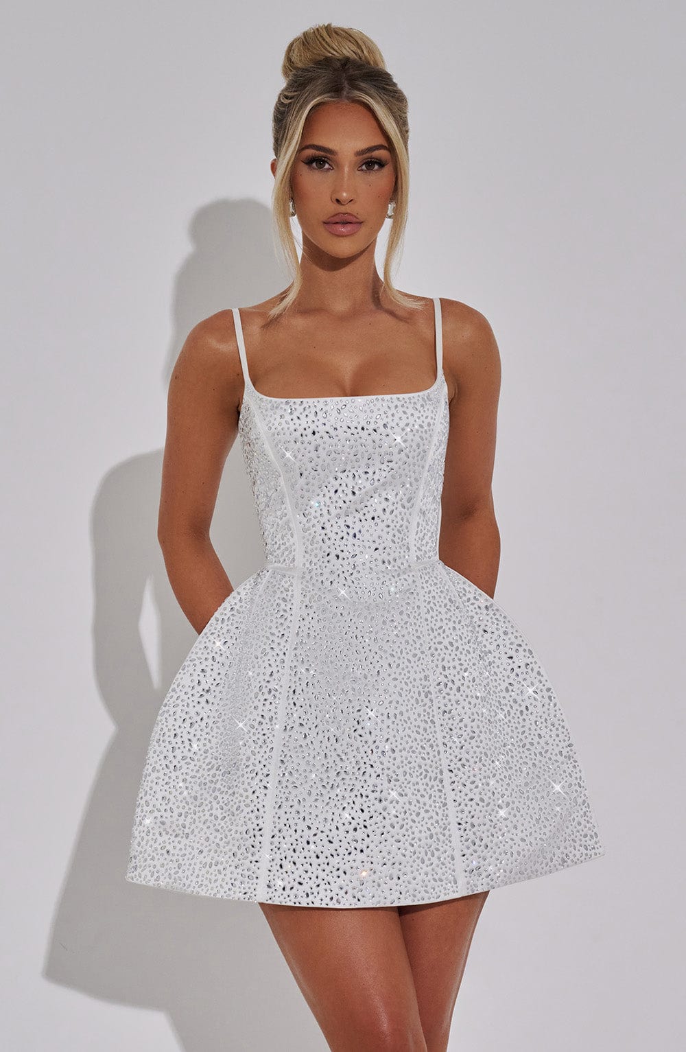 Olivia Mini Dress - Ivory