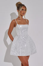 Olivia Mini Dress - Ivory
