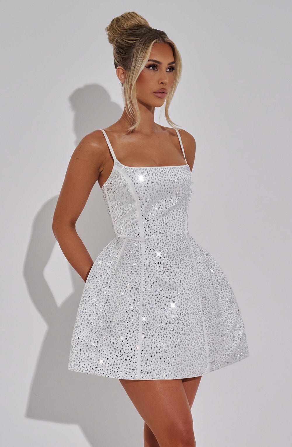 Olivia Mini Dress - Ivory