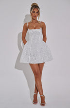 Olivia Mini Dress - Ivory