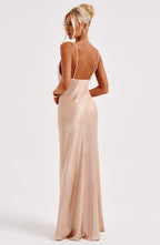 Amber Maxi Dress - Champagne