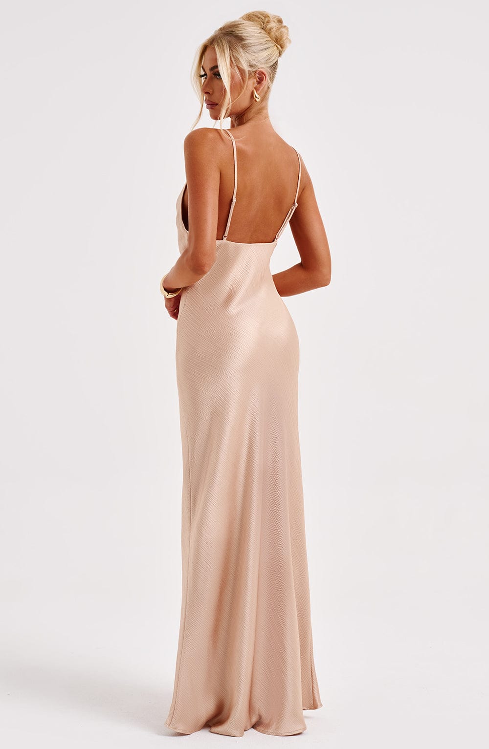 Amber Maxi Dress - Champagne