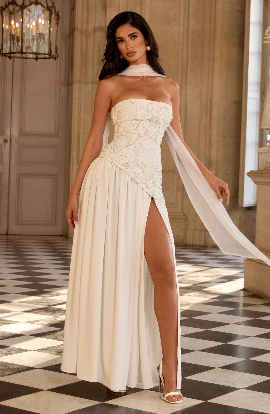Esme Maxi Dress - Ivory