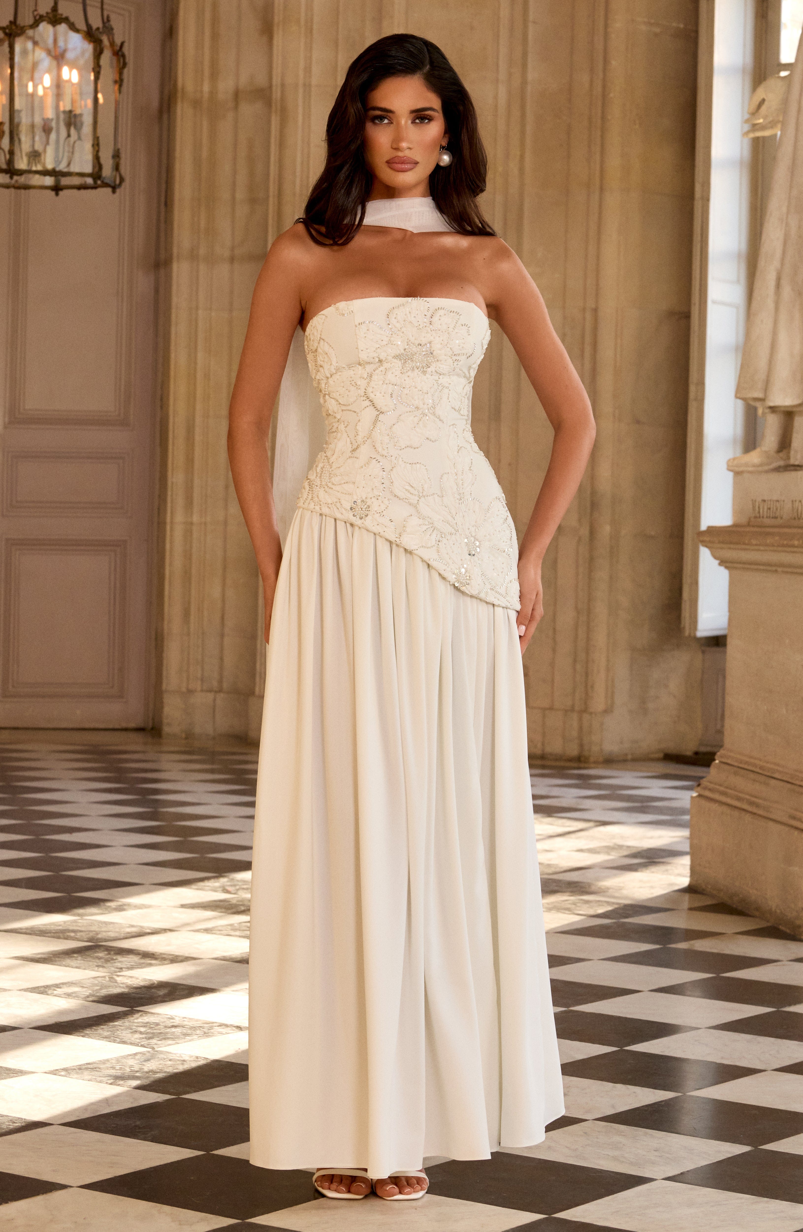 Esme Maxi Dress - Ivory