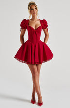 Isla Mini Dress - Red