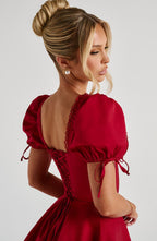 Isla Mini Dress - Red