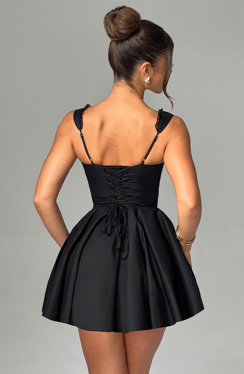 Daisy Mini Dress - Black