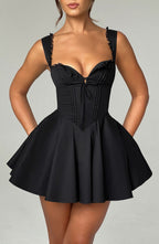 Daisy Mini Dress - Black