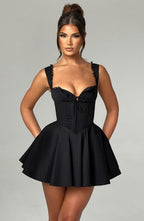 Daisy Mini Dress - Black