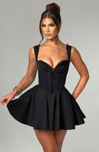 Daisy Mini Dress - Black