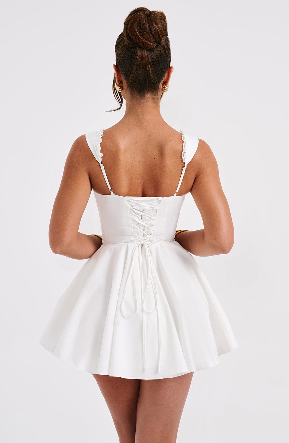 Daisy Mini Dress - Ivory