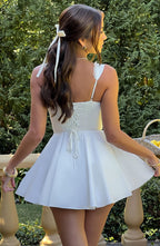 Daisy Mini Dress - Ivory