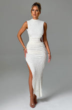 Emma Midi Dress - Ivory