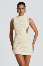 Freya Mini Dress - Ivory