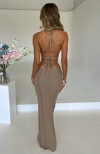 Lisa Maxi Dress - Beige