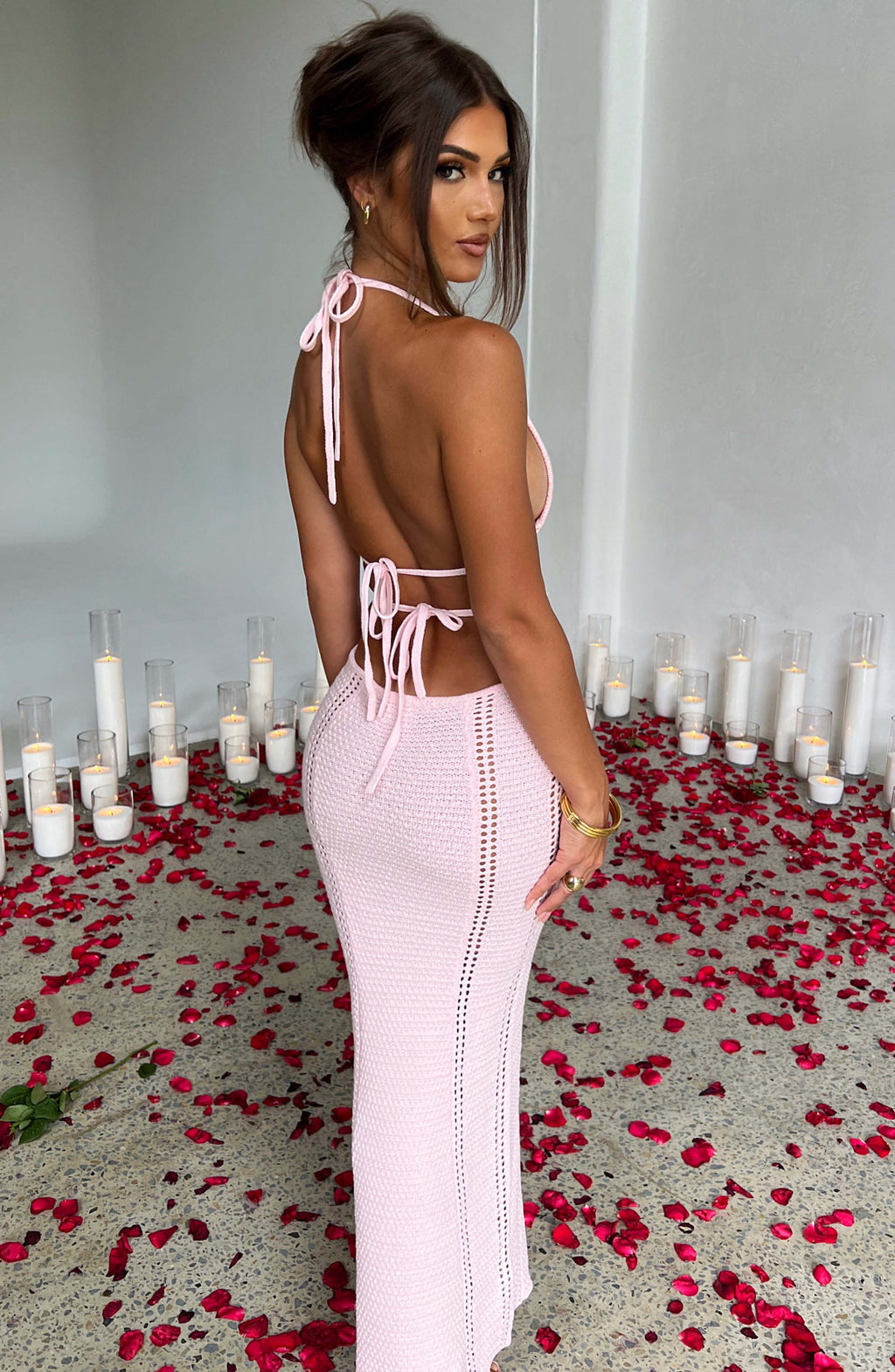 Serena Maxi Dress - Blush