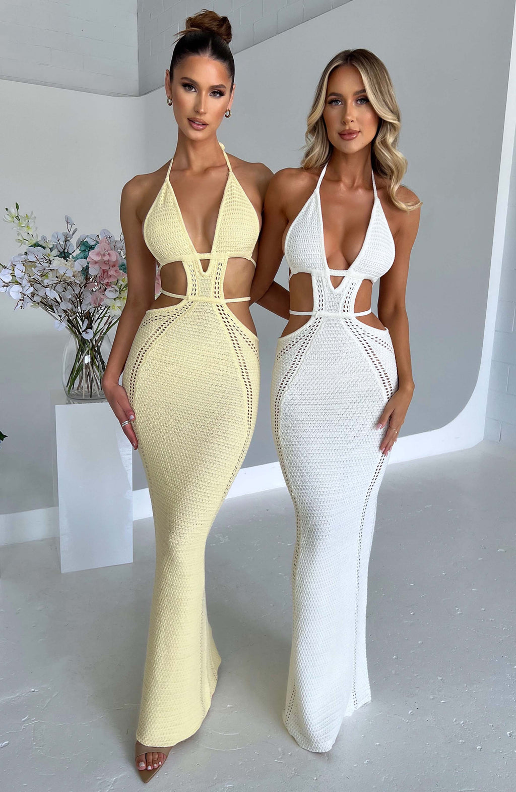 Serena Maxi Dress - White