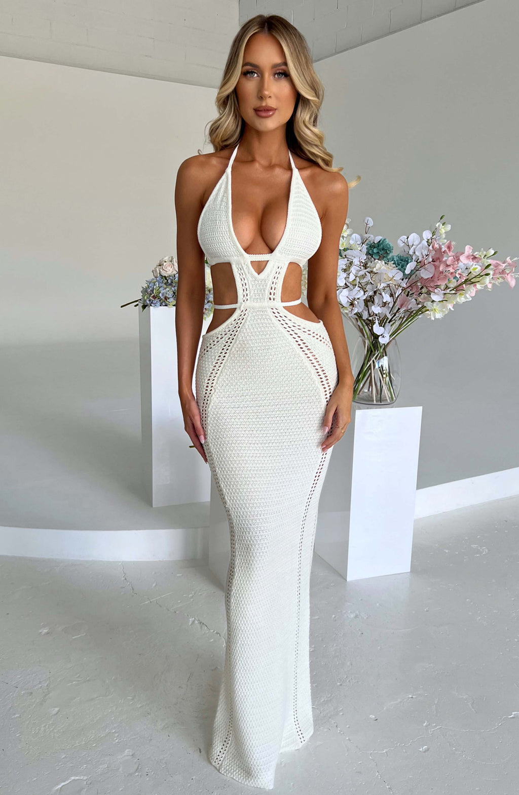 Serena Maxi Dress - White