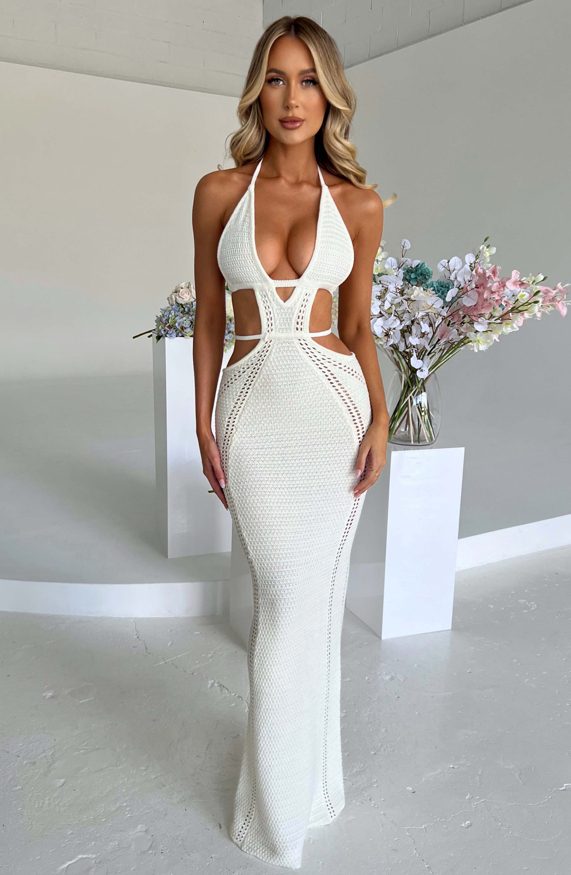 Serena Maxi Dress - White