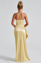 Deborah Maxi Dress - Lemon