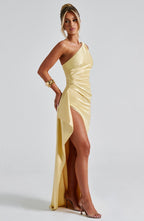 Deborah Maxi Dress - Lemon