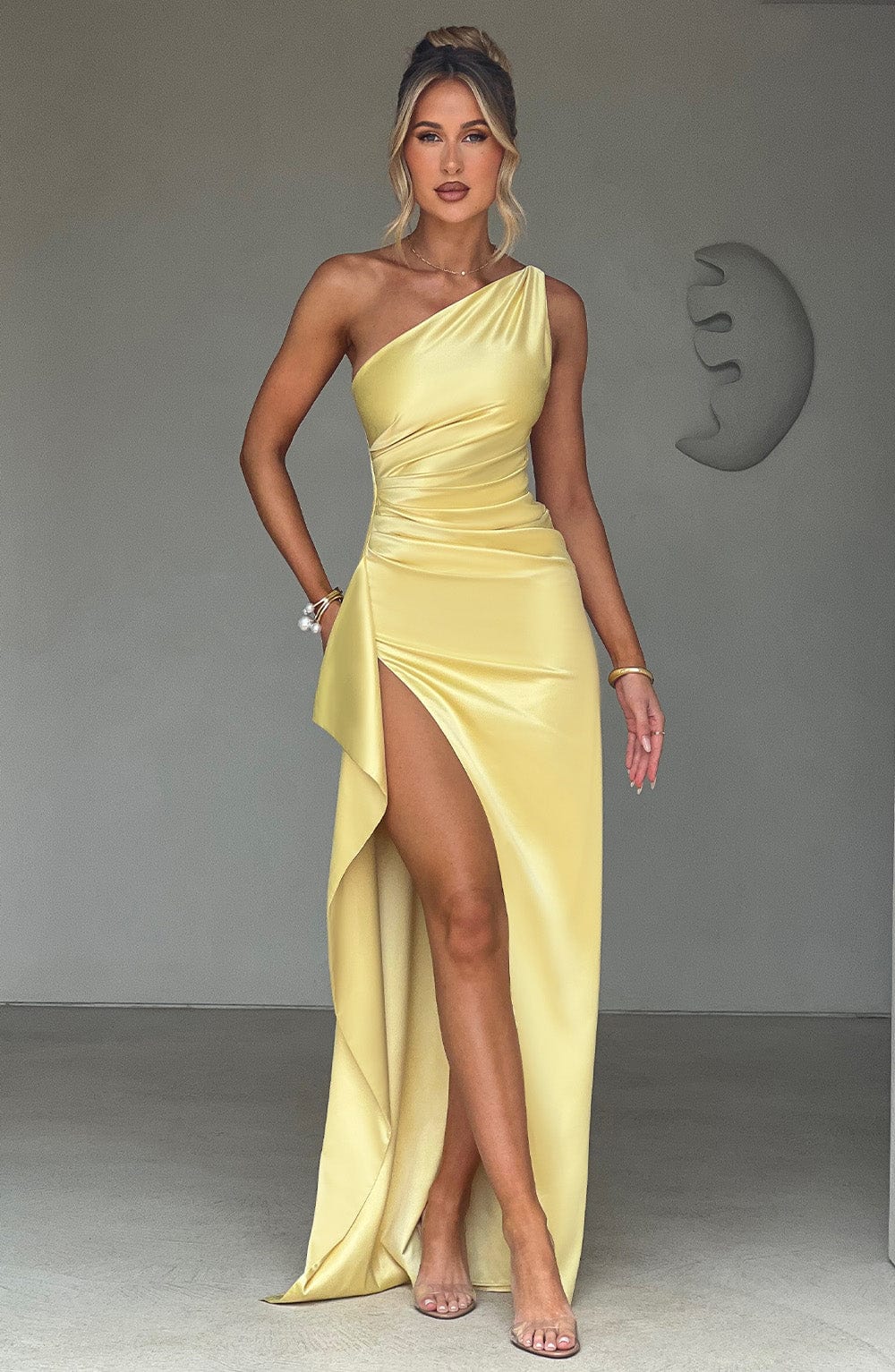 Deborah Maxi Dress - Lemon