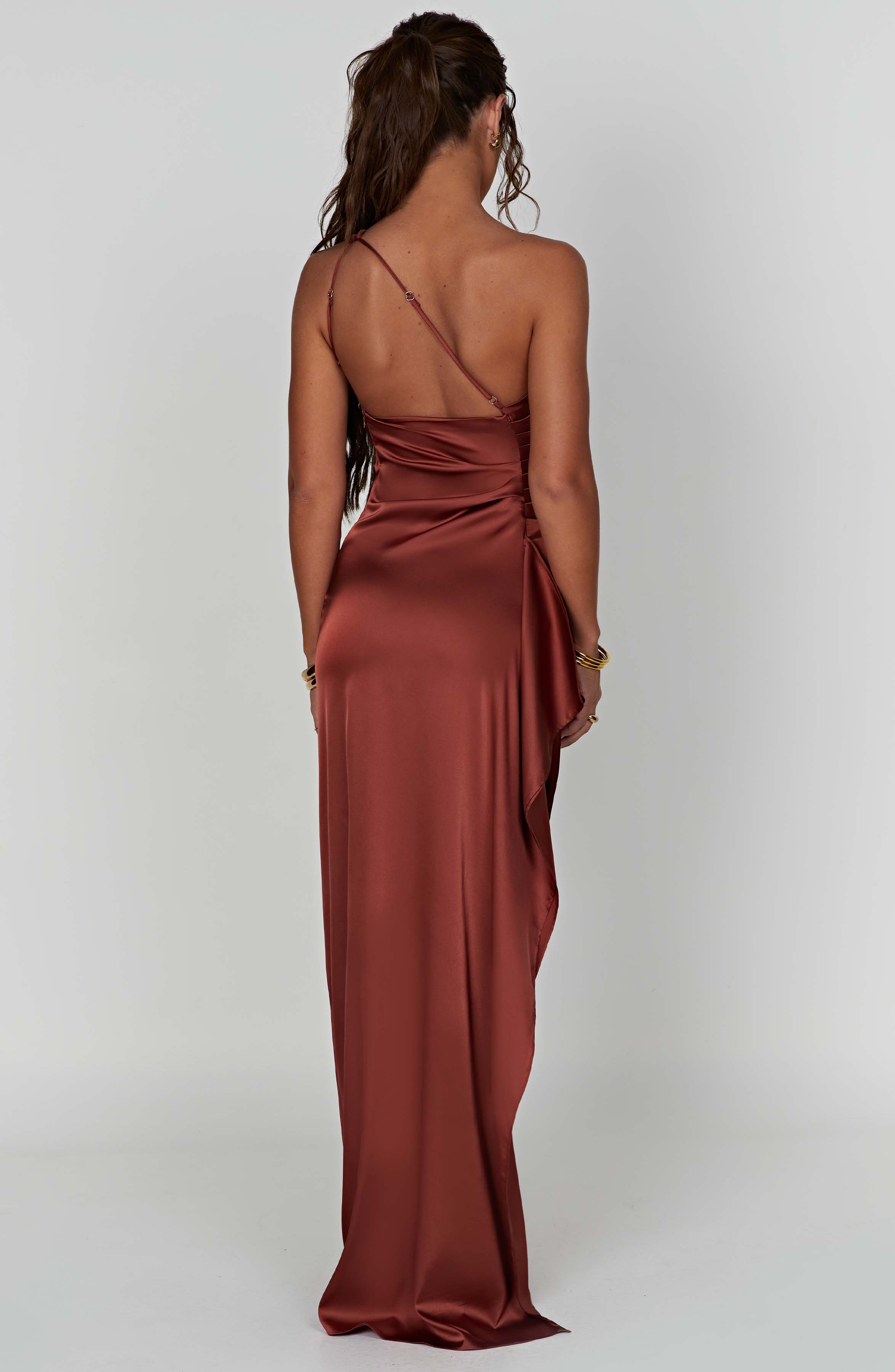 Deborah Maxi Dress - Rust