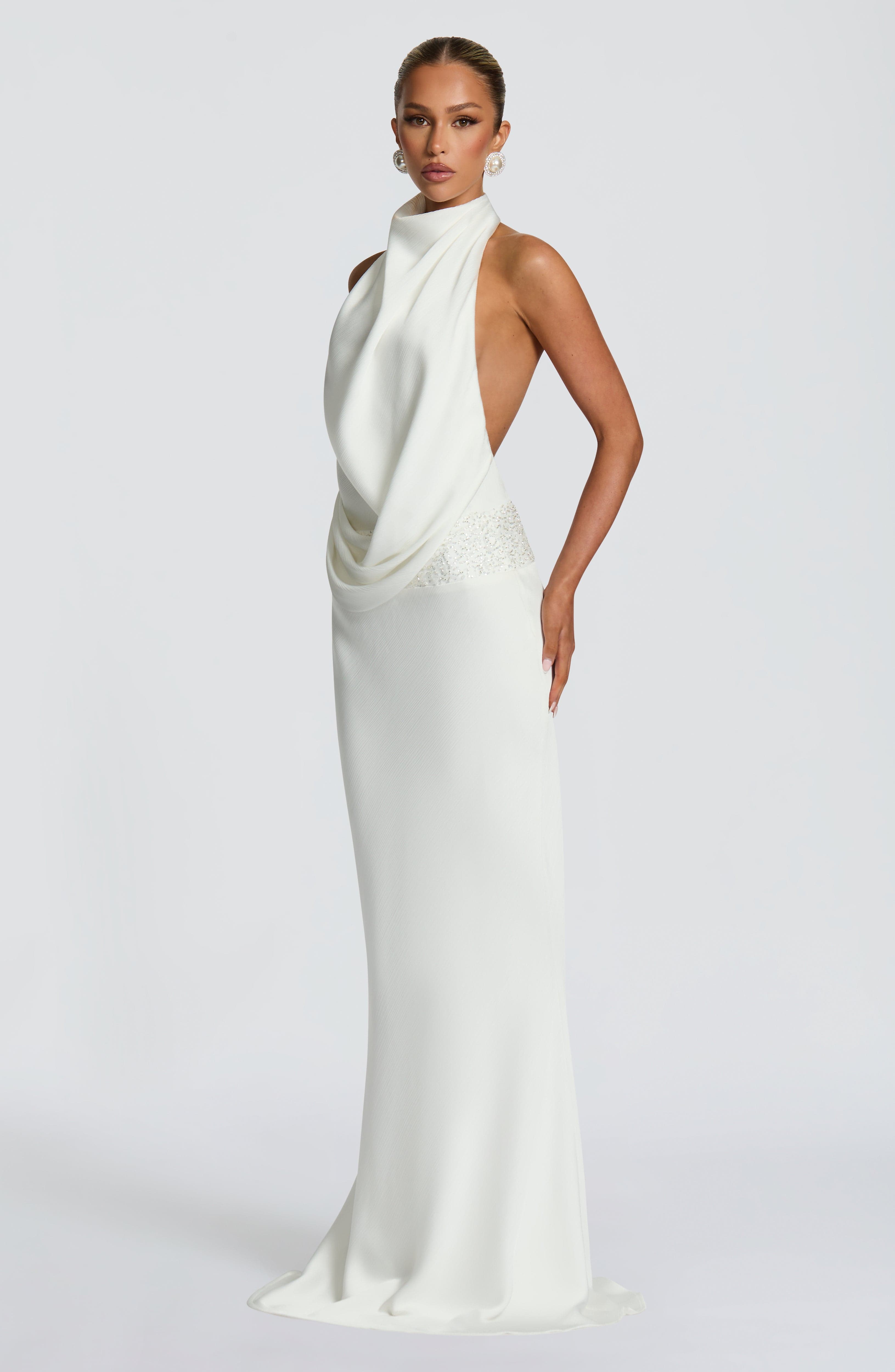 Gracie Maxi Dress - Ivory