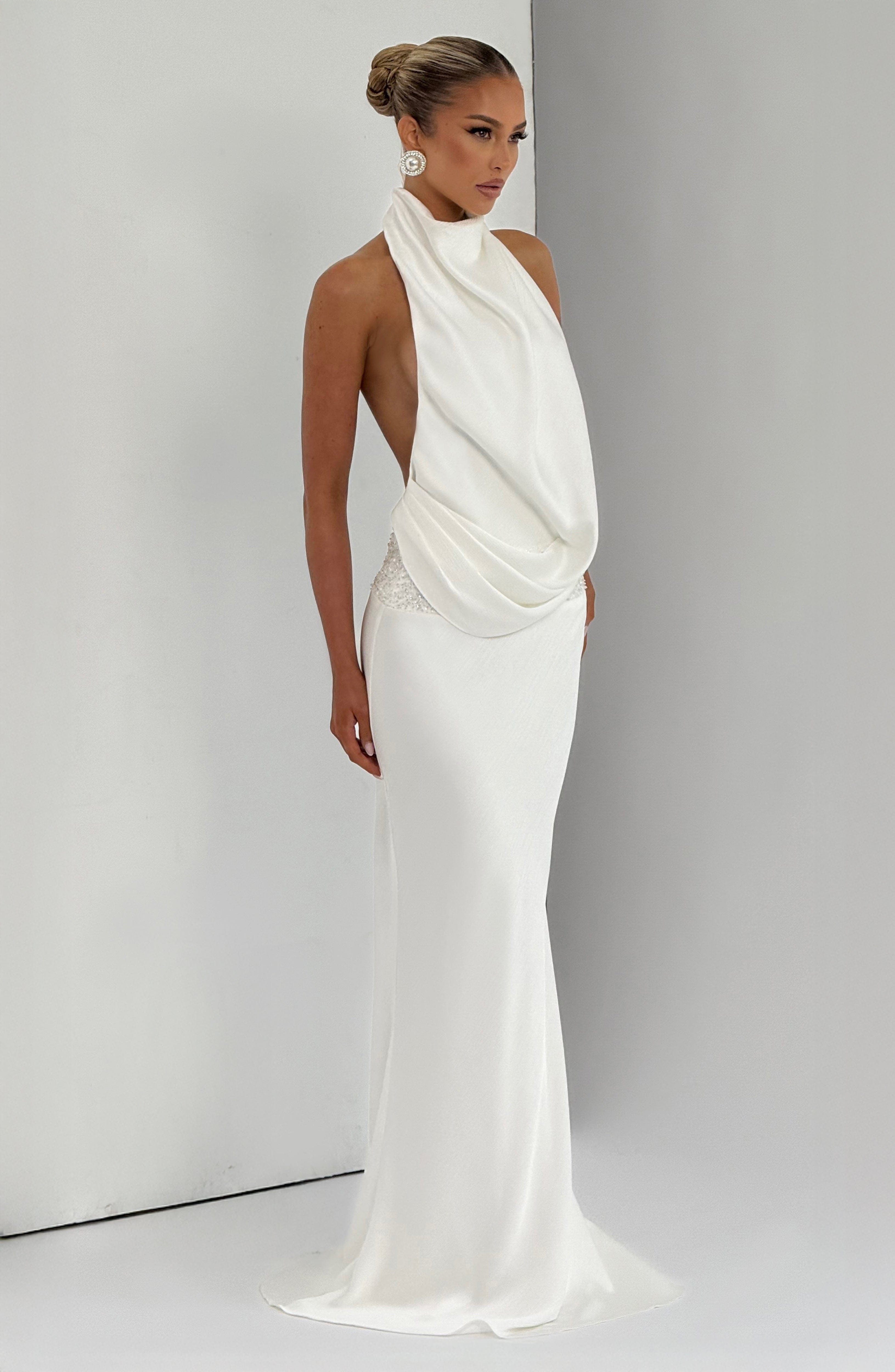 Gracie Maxi Dress - Ivory