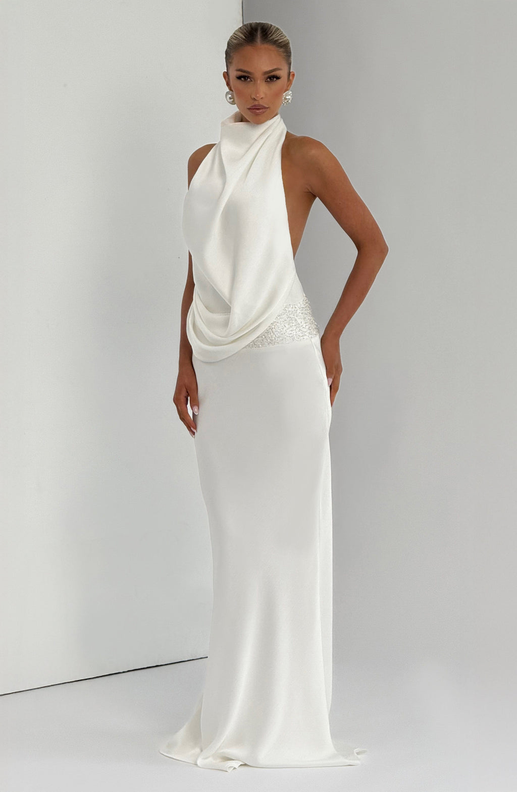 Gracie Maxi Dress - Ivory