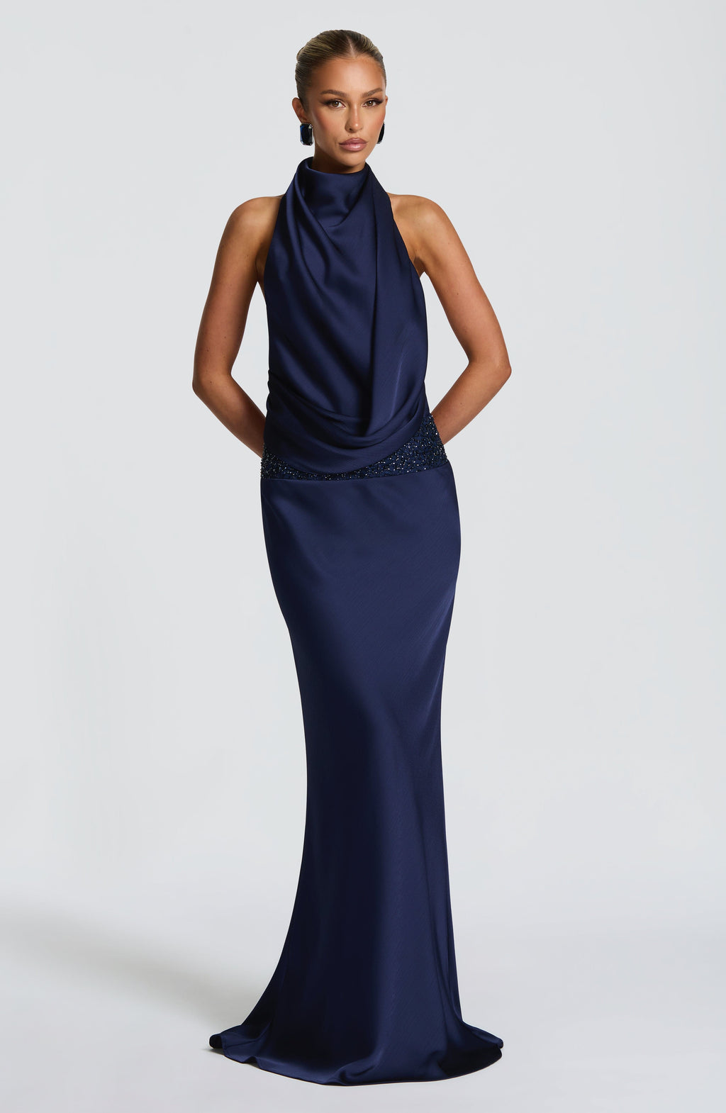 Gracie Maxi Dress - Navy